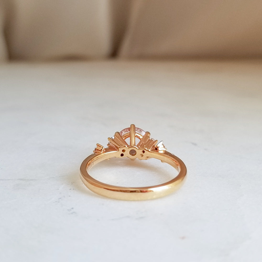 Stargazing Morganite Ring