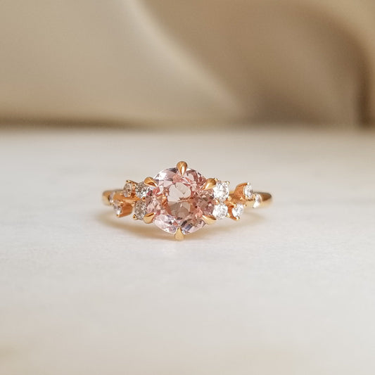 Stargazing Morganite Ring