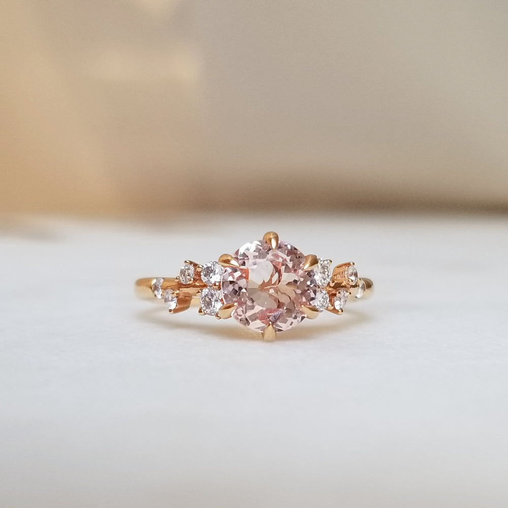 Stargazing Morganite Ring