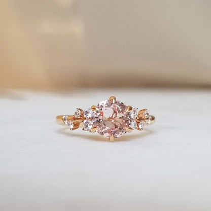 Stargazing Morganite Ring