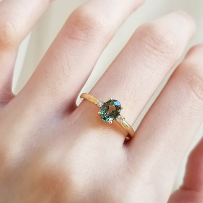 Cosmic Sapphire Ring