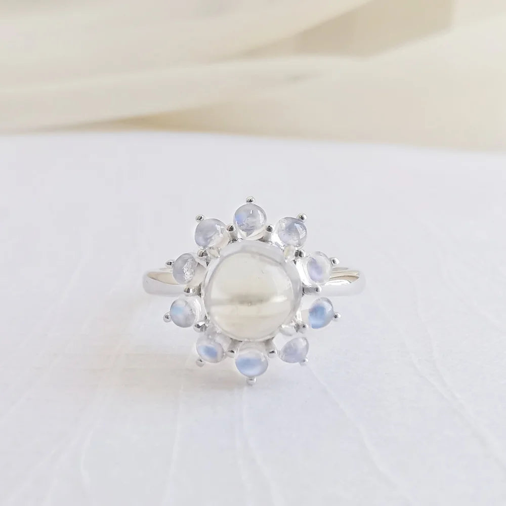 Mystic Moonstone Ring