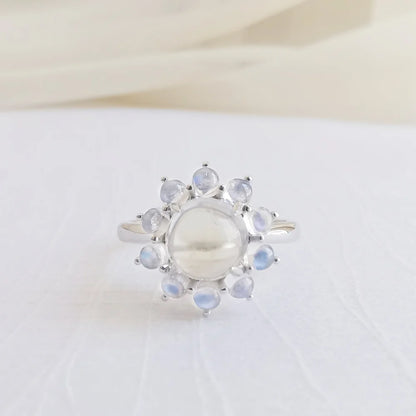 Mystic Moonstone Ring