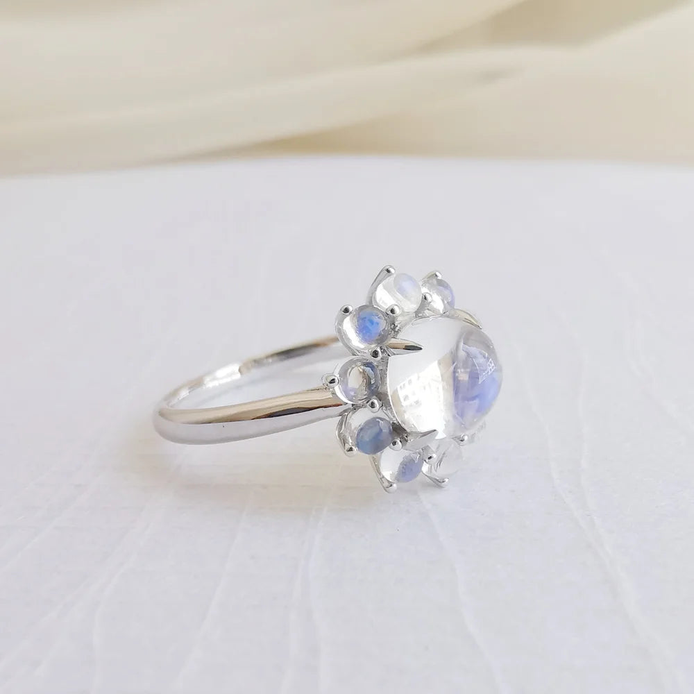 Mystic Moonstone Ring