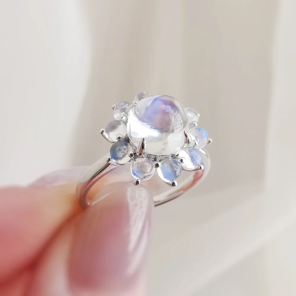 Mystic Moonstone Ring