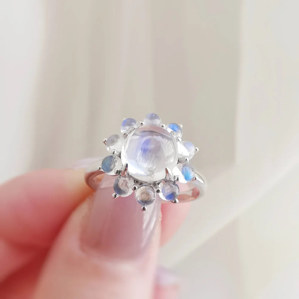 Mystic Moonstone Ring