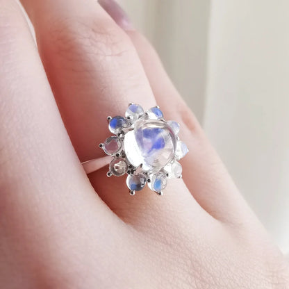 Mystic Moonstone Ring