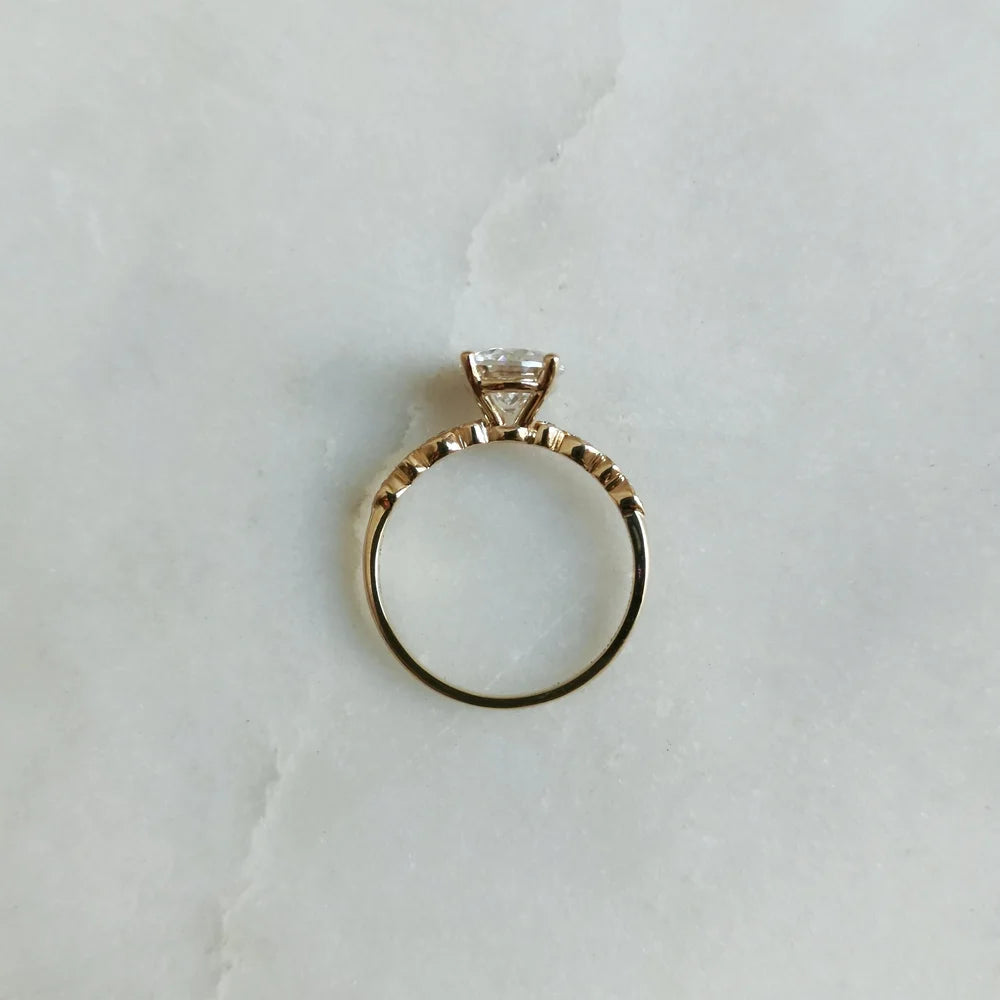 Charlie Bridal Moissanite Ring