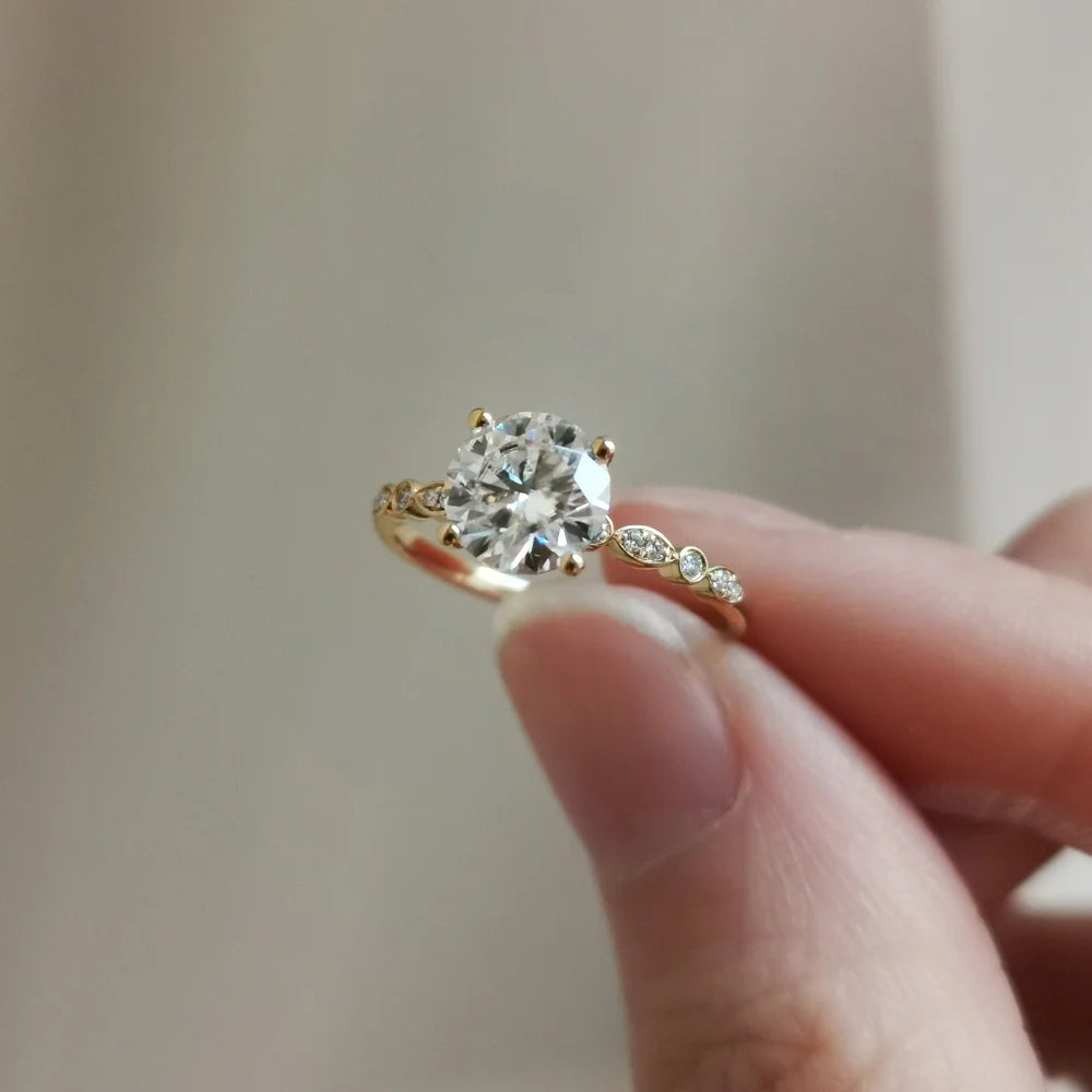 Charlie Bridal Moissanite Ring