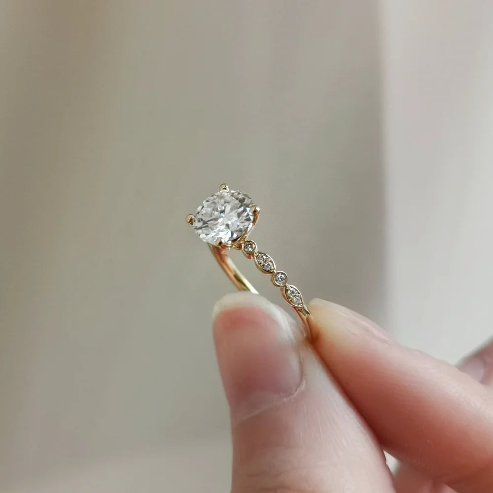 Charlie Bridal Moissanite Ring