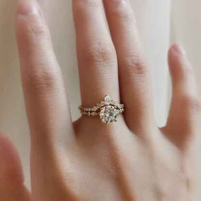 Charlie Bridal Moissanite Ring