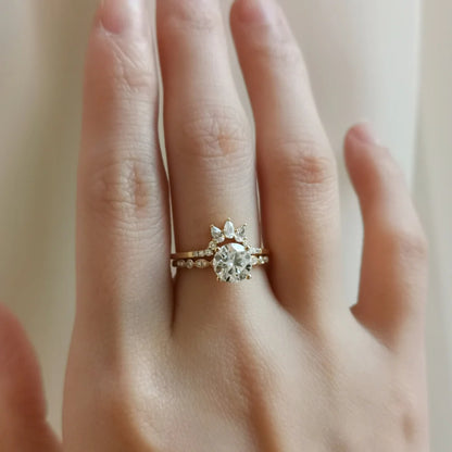 Charlie Bridal Moissanite Ring