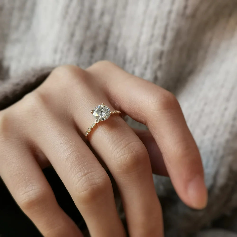 Charlie Bridal Moissanite Ring
