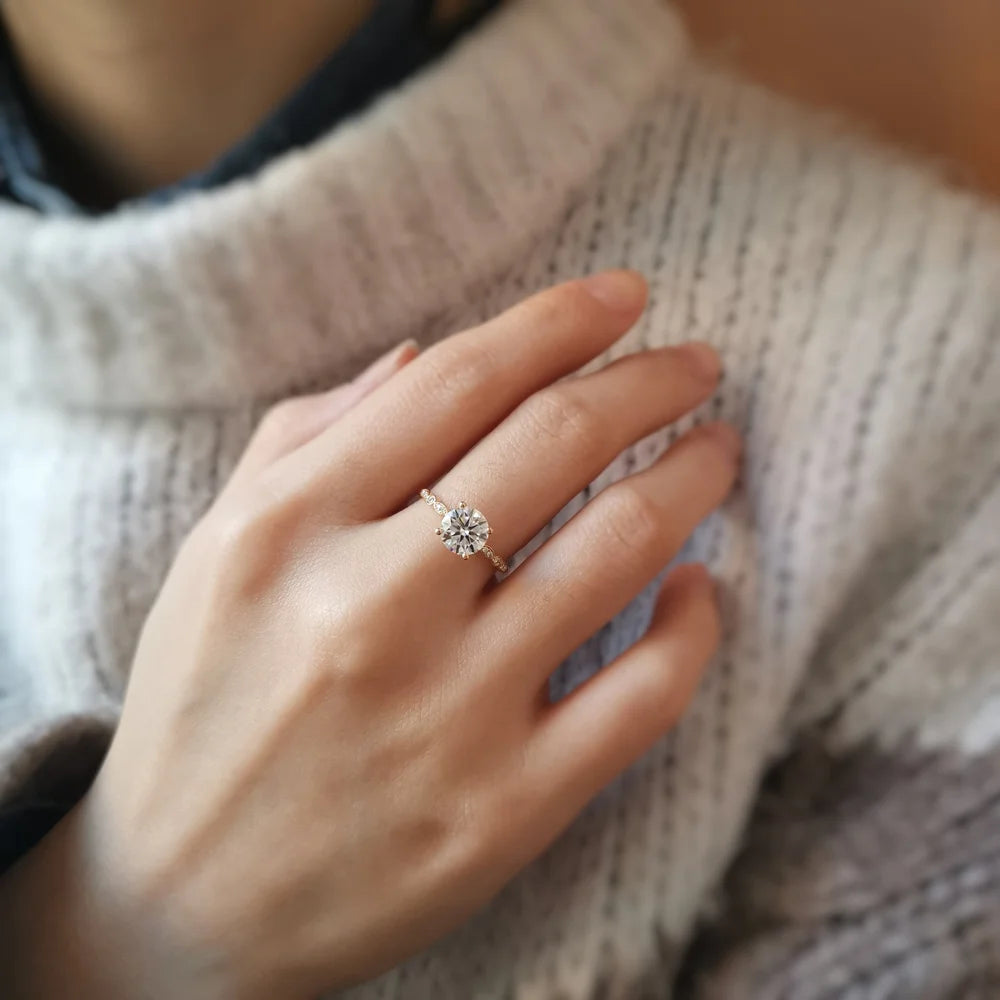 Charlie Bridal Moissanite Ring