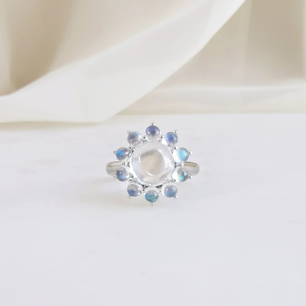 Mystic Moonstone Ring