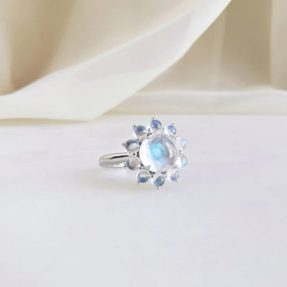 Mystic Moonstone Ring