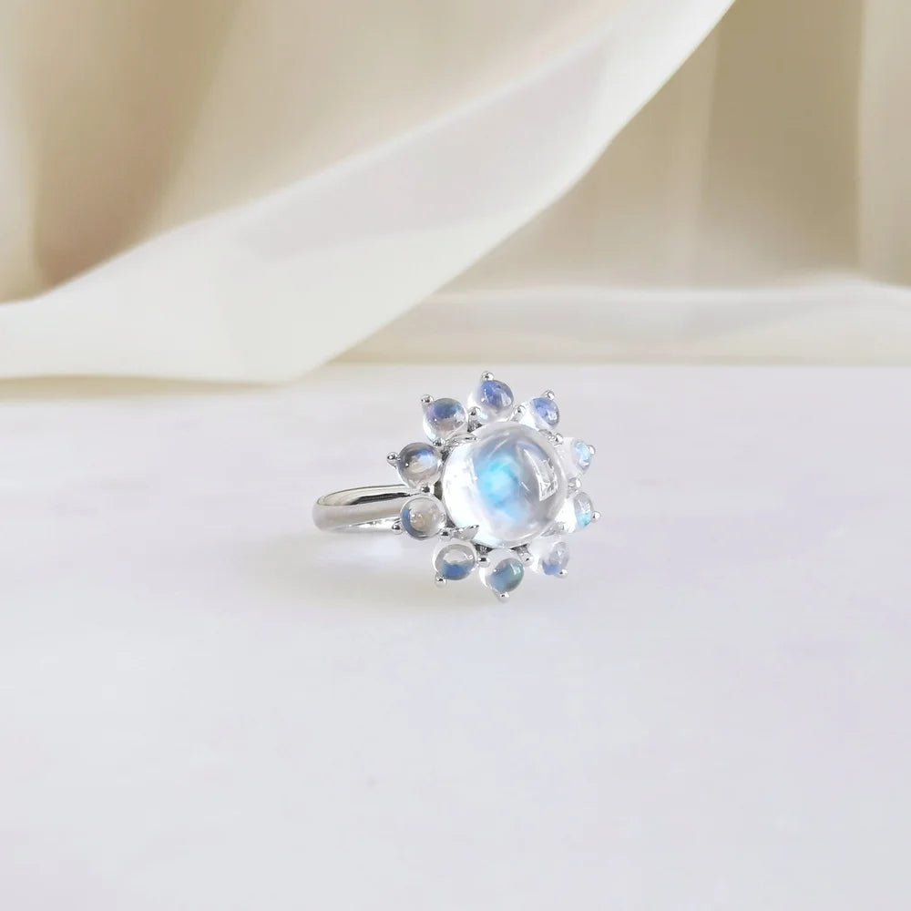 Mystic Moonstone Ring