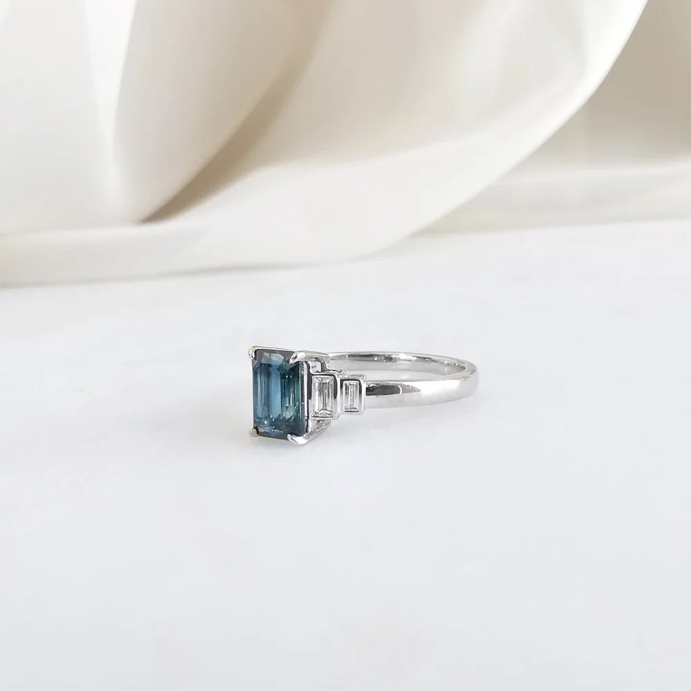 Art Deco Sapphire Ring