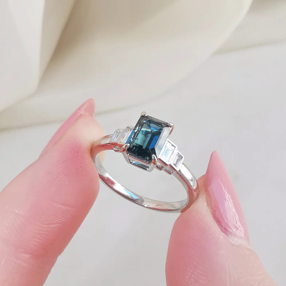 Art Deco Sapphire Ring