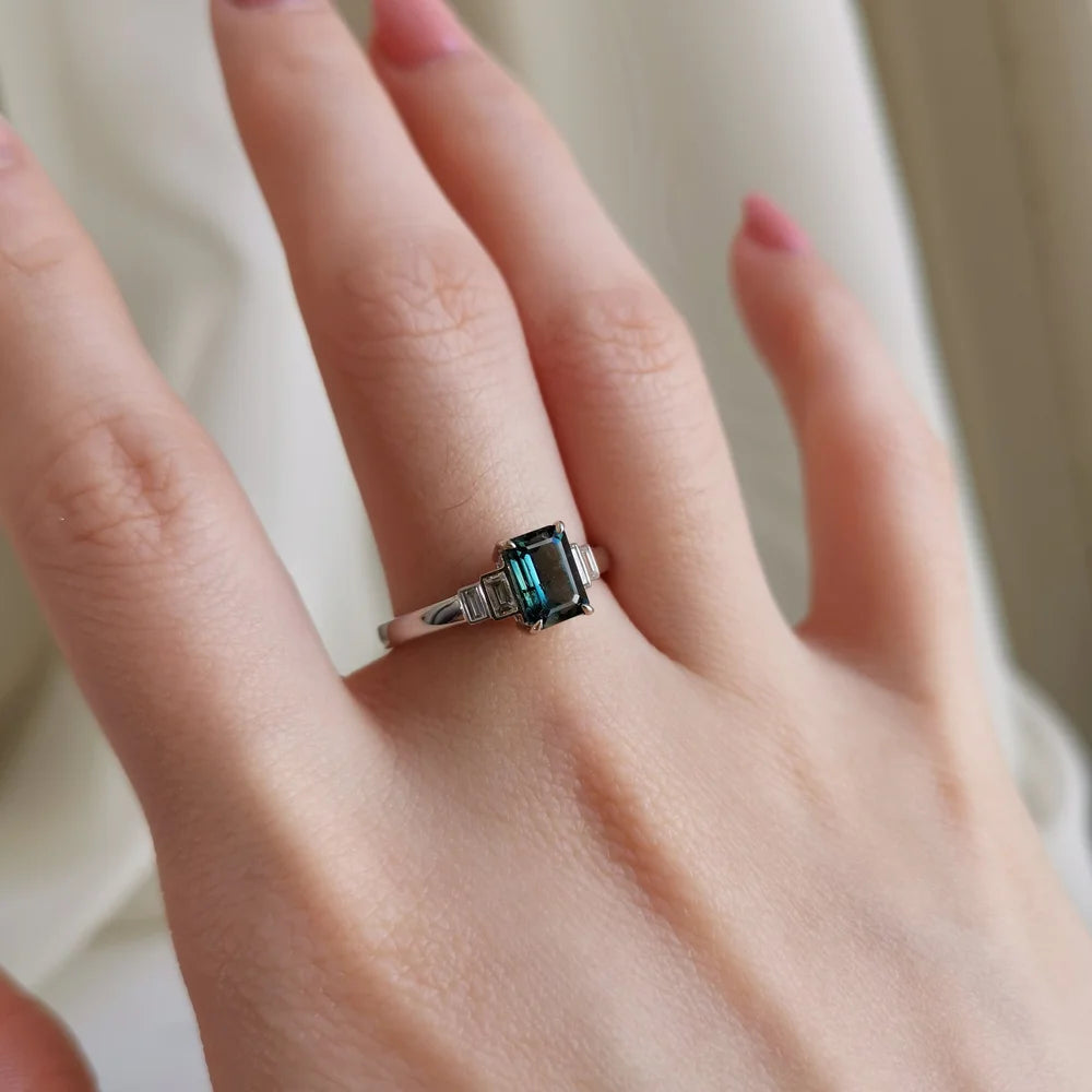 Art Deco Sapphire Ring