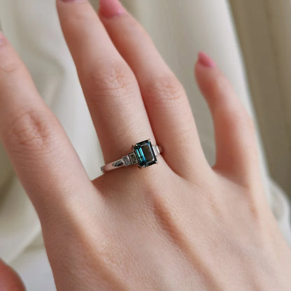 Art Deco Sapphire Ring