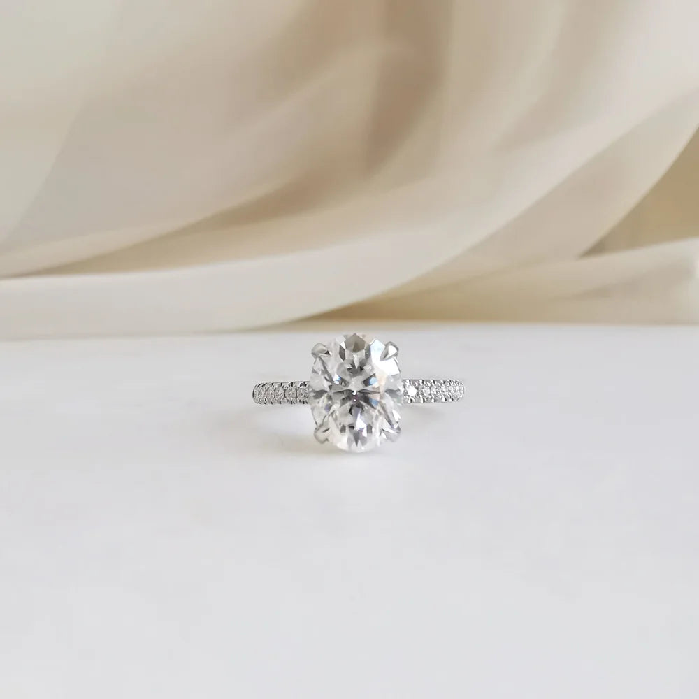 Amelia Moissanite Ring