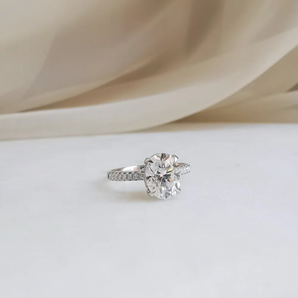 Amelia Moissanite Ring