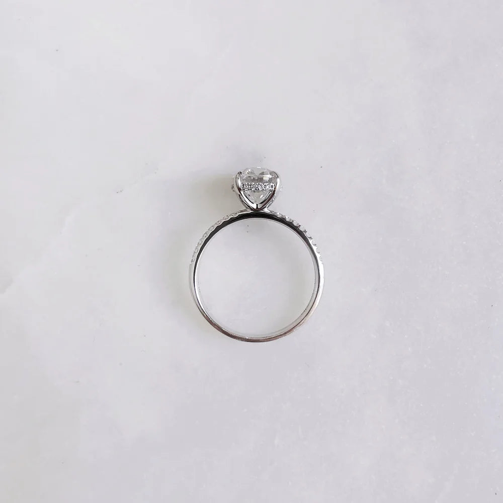 Amelia Moissanite Ring