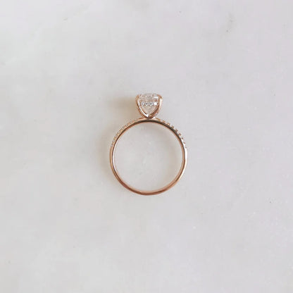Amelia Moissanite Ring