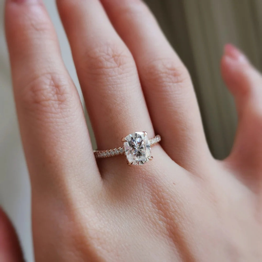 Amelia Moissanite Ring