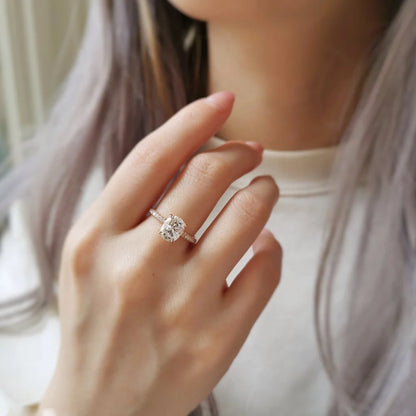 Amelia Moissanite Ring
