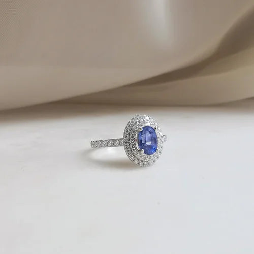 Caterina Blue Sapphire Ring