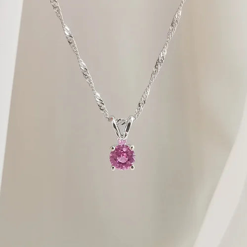 Elena  Sapphire Pendant