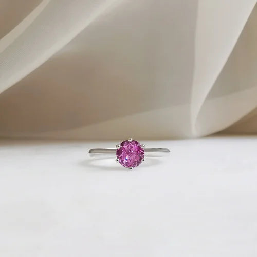 Sienna Pink Sapphire Ring