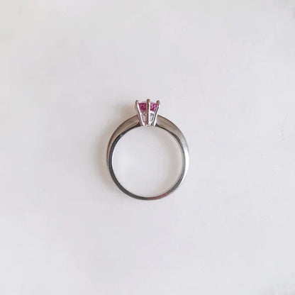 Sienna Pink Sapphire Ring