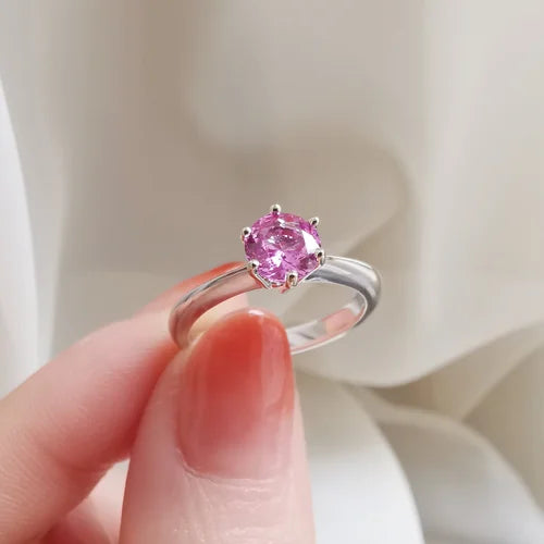 Sienna Pink Sapphire Ring