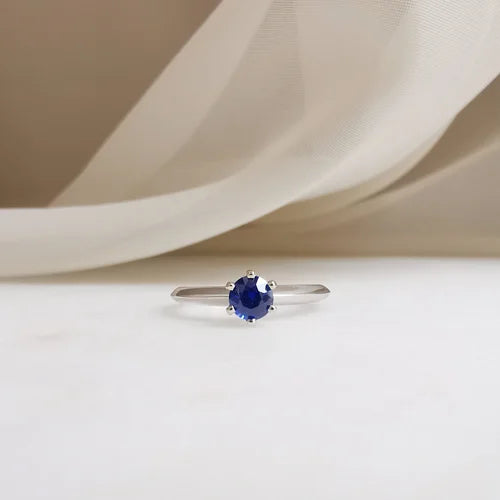 Gemma Blue Sapphire Ring