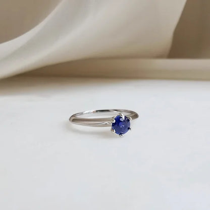 Gemma Blue Sapphire Ring