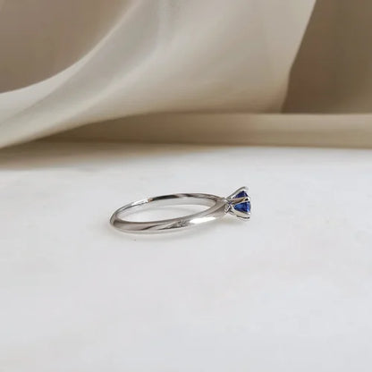 Gemma Blue Sapphire Ring