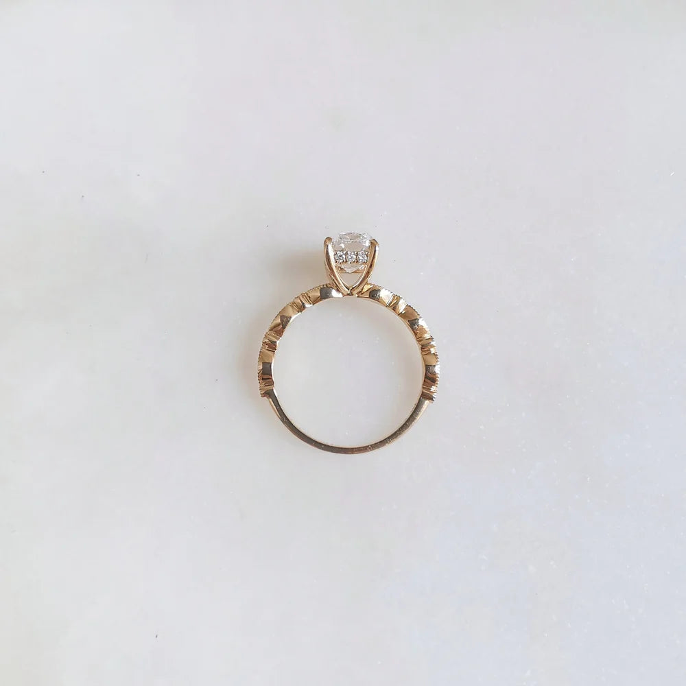 Scarlett Cushion Lab-grown Diamond Ring