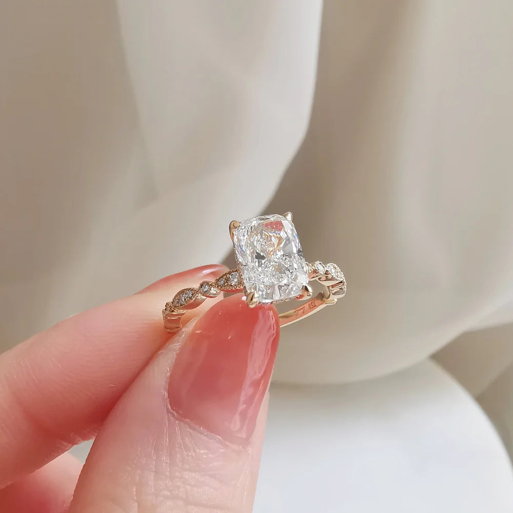 Scarlett Cushion Lab-grown Diamond Ring