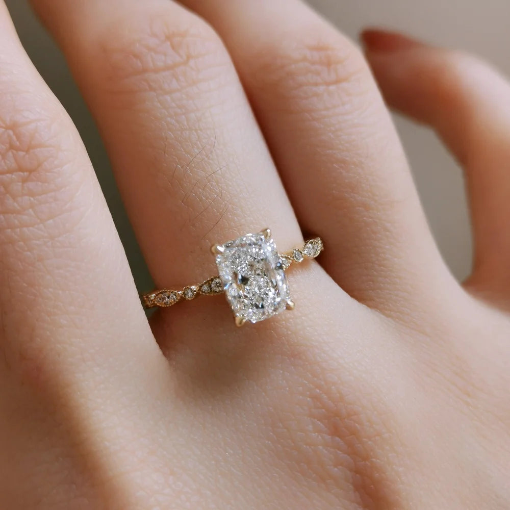 Scarlett Cushion Lab-grown Diamond Ring