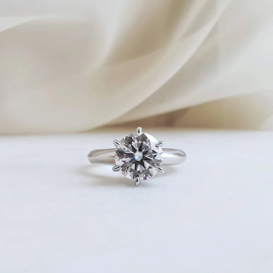 18K Kenolee Moissanite Ring