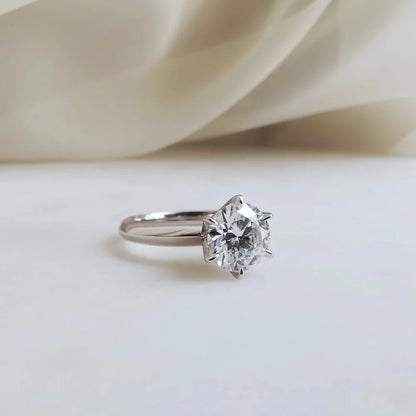 18K Kenolee Moissanite Ring