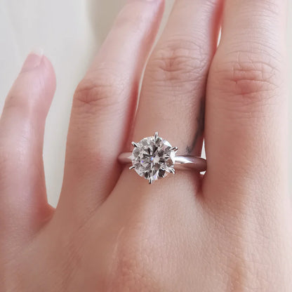 18K Kenolee Moissanite Ring