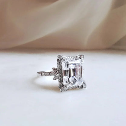 Fairy Queen Moissanite Ring