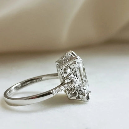 Fairy Queen Moissanite Ring