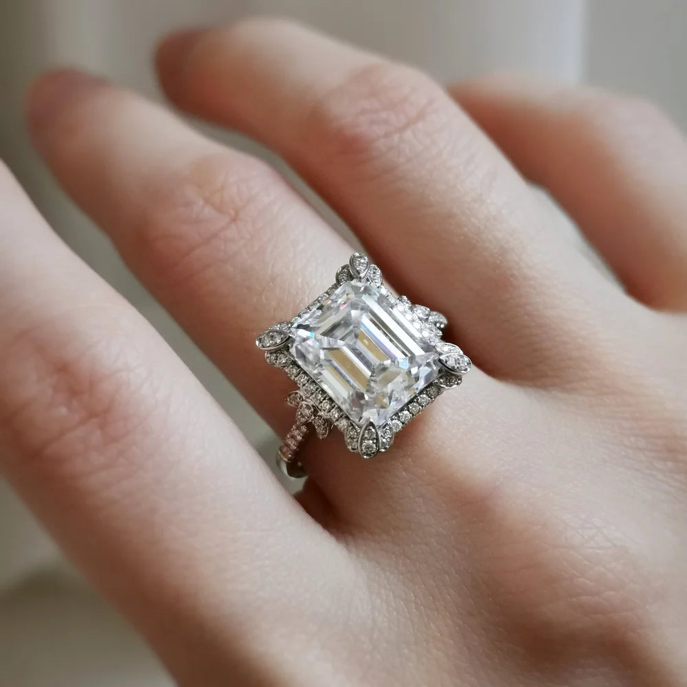 Fairy Queen Moissanite Ring