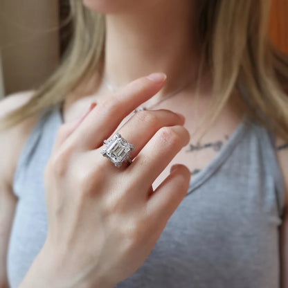 Fairy Queen Moissanite Ring