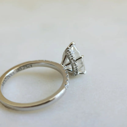 14K Quinn Moisssanite Ring